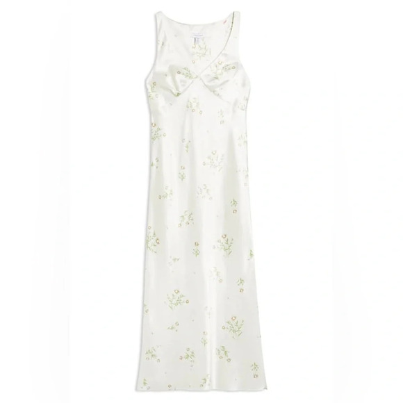NWT Topshop Daisy Print Midi Slipdress - Picture 2 of 9